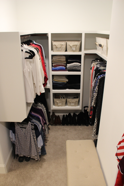 White Closet After